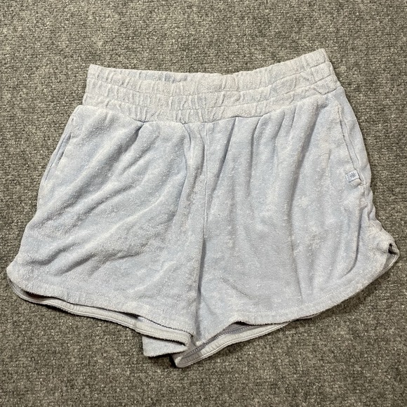 Athleta Other - Athleta Girl Terry Shorts Youth XLarge Size 14 Light Blue Cotton Play Clothes